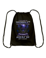 9 november break me Drawstring Bag tile
