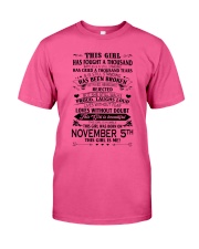 5 november this girl Classic T-Shirt front