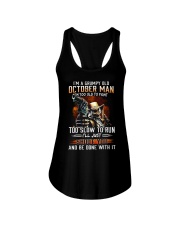October Man Ladies Flowy Tank tile