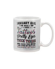 January Girl Mug tile