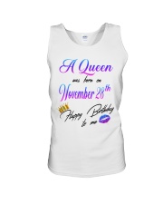 november a queen28 Unisex Tank tile