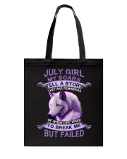July Girl Tote Bag tile
