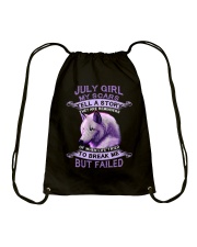 July Girl Drawstring Bag tile