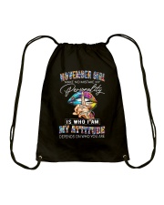 November Girl Drawstring Bag tile