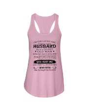 To My Wife Ladies Flowy Tank tile