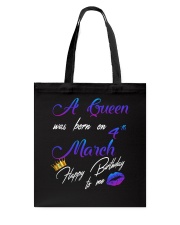 4 march a queen Tote Bag tile