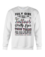 July Girl Crewneck Sweatshirt tile