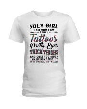 July Girl Ladies T-Shirt tile