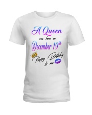 december a queen19 Ladies T-Shirt tile