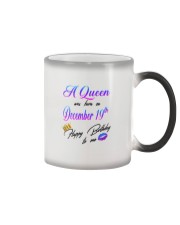 december a queen19 Color Changing Mug tile