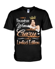 November Woman V-Neck T-Shirt tile
