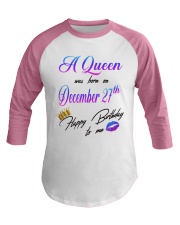 december a queen27 Baseball Tee tile