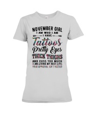 November Girl Premium Fit Ladies Tee tile