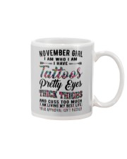 November Girl Mug tile