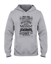 1 december this girl Hooded Sweatshirt tile