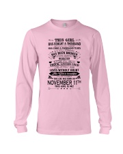 11 november this girl Long Sleeve Tee tile