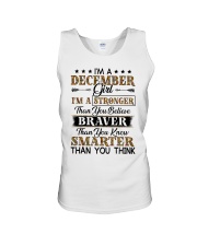 December Unisex Tank tile