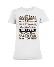 December Premium Fit Ladies Tee tile