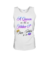 october a queen17 Unisex Tank tile