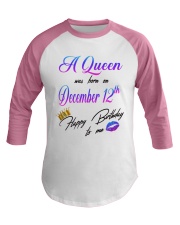 december a queen12 Baseball Tee tile
