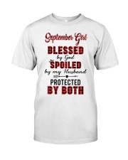 September Girl Classic T-Shirt front