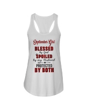 September Girl Ladies Flowy Tank tile