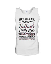 September Queen Unisex Tank tile