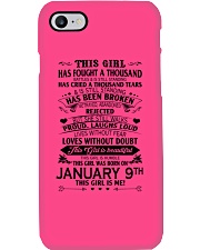 9 january this girl Phone Case tile
