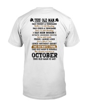 October Classic T-Shirt back