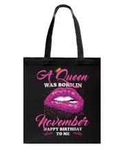November Queen Tote Bag tile