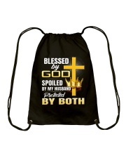 Bless By God Drawstring Bag tile