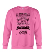 june girl Crewneck Sweatshirt tile