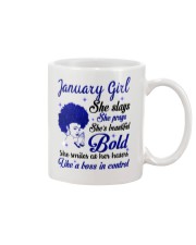 January Girl Mug tile