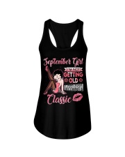 September Girl Ladies Flowy Tank tile