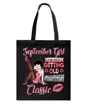 September Girl Tote Bag tile