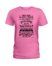 20 september this girl Ladies T-Shirt tile