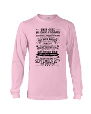 20 september this girl Long Sleeve Tee tile