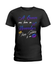 november a queen28 Ladies T-Shirt tile