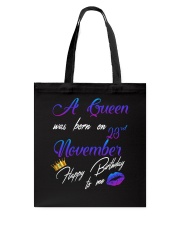 november a queen23 Tote Bag tile