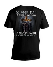 October Man V-Neck T-Shirt tile