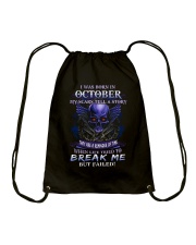 October man 00 Drawstring Bag tile