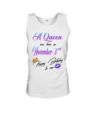 november a queen3 Unisex Tank tile