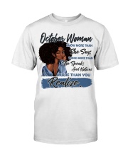 October Girl Classic T-Shirt front