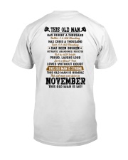 November Classic T-Shirt back