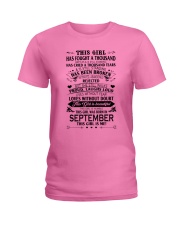 september girl Ladies T-Shirt tile
