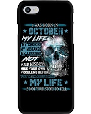 October My Life Phone Case tile