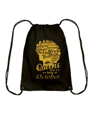 October Queen Drawstring Bag tile