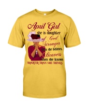 April Girl Classic T-Shirt front