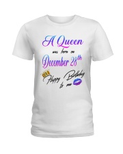 december a queen28 Ladies T-Shirt tile