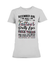 December Girl Premium Fit Ladies Tee tile